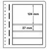 Listy LEUCHTTURM LB, 5iřádkové, 190×46 mm - 10 kusů v balení