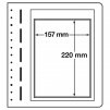 Listy LEUCHTTURM LB, jednořádkové, 236x293 mm - 10 kusů v balení