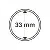 Kapsle na mince do Ø 33 mm - 10 kusů v balení