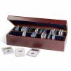 Kazeta na 50 kapslí EVERSLAB/QUICKSLAB, mahagonové dřevo