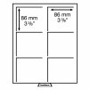 Box XL, se 6 čtvercovými poli o rozměru 86×86 mm, kouřová barva