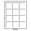 Box se 12 čtvercovými poli o rozměru 64×64 mm, kouřová barva