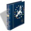 Album VISTA, s listy na 12 sad € mincí, část 1, s kazetou, modrá