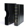 grande ringbinder inkl10 huellen fuer 200 muenzraehmchen inkl schutzkassette schwarz