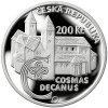 ČNB 200 KČ STŘÍBRNÁ MINCE kronikář kosmas 2 PROOF