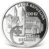 ČNB 200 KČ STŘÍBRNÁ MINCE kronikář kosmas 2 BK