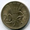 ČESKOSLOVENSKO. 20 haléřů 1938.