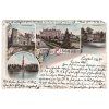 LEDNICE / Eisgrub. 1896. Litografie.