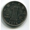ČÍNA. 1 yuan 2004.