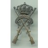 BELGIE. Odznak Civilní gardy. Šampion ve střelbě. 1905.
