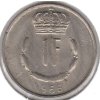 LUCEMBURSKO. 1 franc 1966.