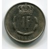 LUCEMBURSKO. 1 franc 1980.