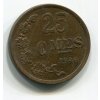 LUCEMBURSKO. 25 centimes 1946.