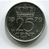 NIZOZEMÍ. 25 cents 1979.