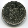 NIZOZEMÍ. 1 gulden 1972.