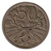 ČESKOSLOVENSKO. 50 haléřů 1924.