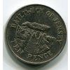 JERSEY. 10 pence 1989.