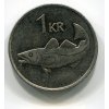 ISLAND. 1 króna 1992.