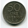 ŠVÉDSKO. 50 öre 1969. KM-837