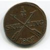 ŠVÉDSKO. 1/4 skilling 1807.