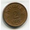 NORSKO. 2 öre 1954.