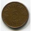 NORSKO. 5 öre 1957. KM-400