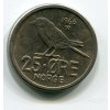 NORSKO. 25 öre 1966.