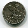 NORSKO. 25 öre 1972.