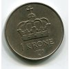 NORSKO. 1 krone 1975. KM-419