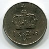 NORSKO. 1 krone 1977.