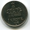 NORSKO. 1 krone 1978.