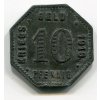 MENGEN. 10 Pfennig 1918. Funck 329.2a