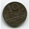 ÜBERLINGEN. 10 Pfenig 1917. Fe. Funck 553.3c