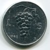 ITÁLIE. 5 lire 1948.