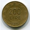 ITÁLIE. 200 lire 1988.