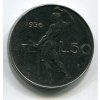ITÁLIE. 50 lire 1956.