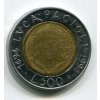 ITÁLIE. 500 lire 1994.