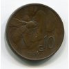 ITÁLIE. 10 centesimi 1929.