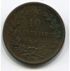 ITÁLIE. 10 centesimi 1862/M.