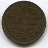 ITÁLIE. 10 centesimi 1863. b.zn.