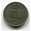 TURECKO. 100.000 lira (100 bin lira) 2004.