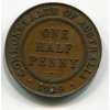 AUSTRÁLIE. 1/2 penny 1929.