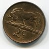 JIHOAFRICKÁ REPUBLIKA. 2 cents 1983.