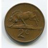 JIHOAFRICKÁ REPUBLIKA. 2 cents 1974.