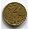 JIHOAFRICKÁ REPUBLIKA. 20 cents 1997.
