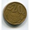 JIHOAFRICKÁ REPUBLIKA. 20 cents 1997.