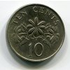 SINGAPUR. 10 cents 1987. KM-51