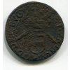 LIÉGE (Lutych). 1650-1688. Maximilien de Baviere, biskup. Liard, b.l. Chestret 646. Kulatý štít.