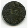 LIÉGE (Lutych). 1744-1763. Jean-Theodore de Baviere, biskup. 1 liard 1745. Chestret 686.