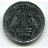 INDIE. 1 rupee 1996, tečka.